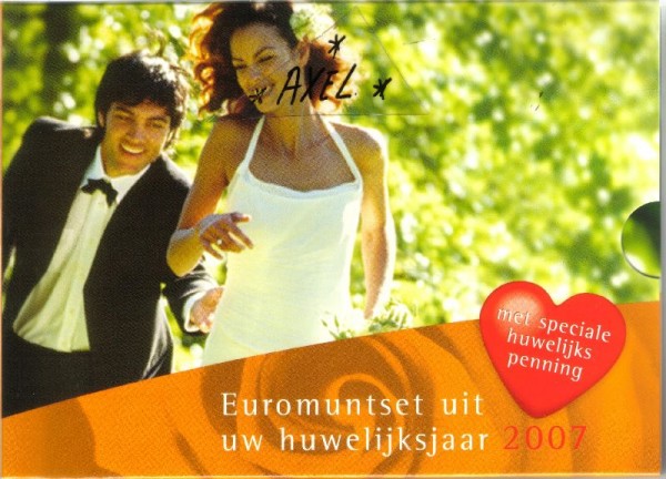 (afbeelding voor) Huwelijks set Nederland 2007 BU